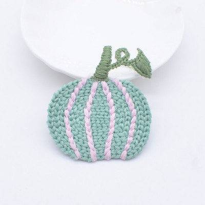 8 tk 45*50 mm kõrvitsa puuvilja aplikatsioon isetegemise jaoks riided müts kingad õmblusplaastrid peakatted juukseklambrid kaunistustarvikud