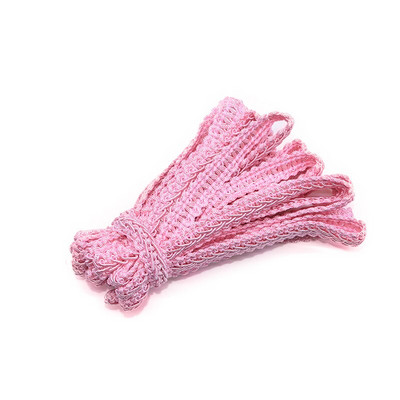 5/10M 12mm pitsiäärne pael polüester sajajalgne punutud pitsõmblusriided aksessuaarid kõverpits DIY käsitöö pulmadekoratsioon