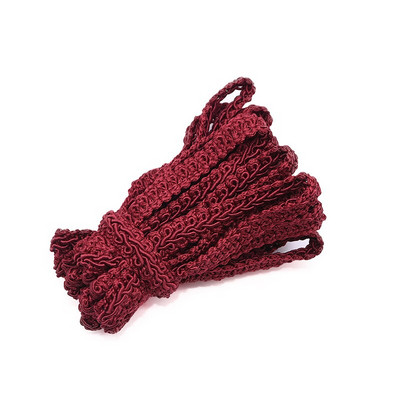 5/10M 12mm pitsiäärne pael polüester sajajalgne punutud pitsõmblusriided aksessuaarid kõverpits DIY käsitöö pulmadekoratsioon