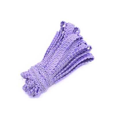 5/10M 12mm pitsiäärne pael polüester sajajalgne punutud pitsõmblusriided aksessuaarid kõverpits DIY käsitöö pulmadekoratsioon