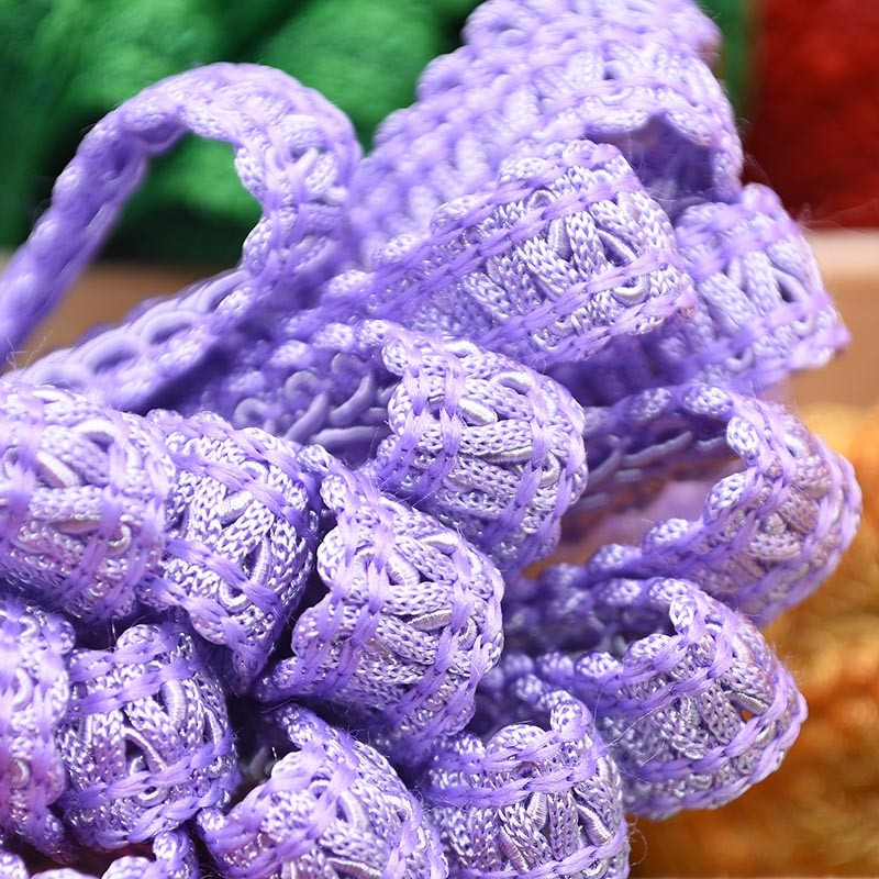 5/10M 12mm pitsiäärne pael polüester sajajalgne punutud pitsõmblusriided aksessuaarid kõverpits DIY käsitöö pulmadekoratsioon