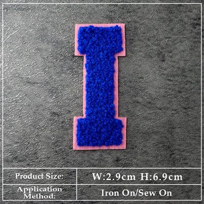 ABCDEFGHIJKLMN Patch-uri cu litere în limba engleză Pânză Reparare Decorare haine Îmbrăcăminte Cusut Decorare Aplic Insigne Culoare