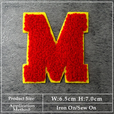 ABCDEFGHIJKLMN Patch-uri cu litere în limba engleză Pânză Reparare Decorare haine Îmbrăcăminte Cusut Decorare Aplic Insigne Culoare