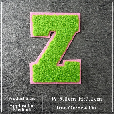 ABCDEFGHIJKLMN Patch-uri cu litere în limba engleză Pânză Reparare Decorare haine Îmbrăcăminte Cusut Decorare Aplic Insigne Culoare