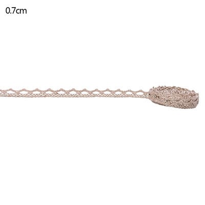 5/10 jardų aukso/sidabro nėrinių apdailos juostelės, blizgančios, nertos, 7–24 mm juostelės, juostos dekoro „pasidaryk pats“ amatų dovanų pakavimo siuvimo reikmenys