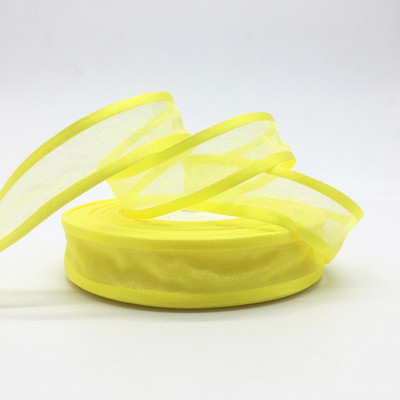 Comerț cu ridicata 5Yards 1"(25mm) Fundă roșie cu panglică din organza, nuntă, petrecere de Crăciun, decorare pentru împachetare, dantelă, artizanat