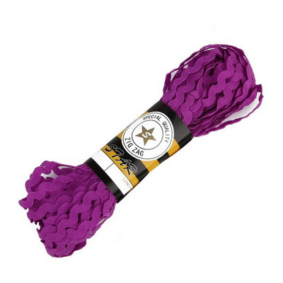 15 jardi/krunt 8 mm mitmevärviline terüleenist lint Ric Rac siksakiga pitsist kaunistuslint pulmade kaunistamiseks Käsitsi valmistatud meisterdatud õmblustööd