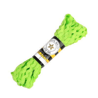 15 jardi/krunt 8 mm mitmevärviline terüleenist lint Ric Rac siksakiga pitsist kaunistuslint pulmade kaunistamiseks Käsitsi valmistatud meisterdatud õmblustööd