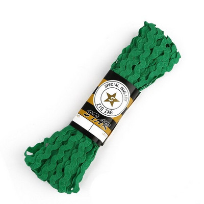 15 jardi/krunt 8 mm mitmevärviline terüleenist lint Ric Rac siksakiga pitsist kaunistuslint pulmade kaunistamiseks Käsitsi valmistatud meisterdatud õmblustööd