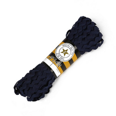 15 jardi/krunt 8 mm mitmevärviline terüleenist lint Ric Rac siksakiga pitsist kaunistuslint pulmade kaunistamiseks Käsitsi valmistatud meisterdatud õmblustööd