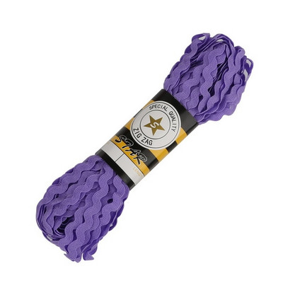 15 jardi/krunt 8 mm mitmevärviline terüleenist lint Ric Rac siksakiga pitsist kaunistuslint pulmade kaunistamiseks Käsitsi valmistatud meisterdatud õmblustööd