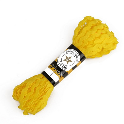 15 jardi/krunt 8 mm mitmevärviline terüleenist lint Ric Rac siksakiga pitsist kaunistuslint pulmade kaunistamiseks Käsitsi valmistatud meisterdatud õmblustööd