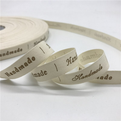 5 jardi/lot 15 mm pamučne vrpce ručno izrađenog dizajna tiskane pamučne vrpce za vjenčanje Božićni ukrasi DIY tkanina za šivanje