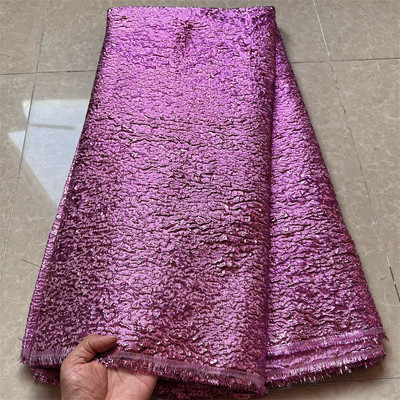 2022 Kiváló minőségű afrikai nigériai tüll csipke szövet organza hímzés guipúr parti ruha Brokát Jacquard esküvői 5 Yard