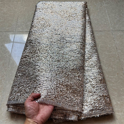 2022 Kiváló minőségű afrikai nigériai tüll csipke szövet organza hímzés guipúr parti ruha Brokát Jacquard esküvői 5 Yard