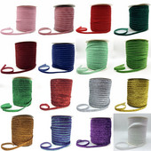 6/10/15/20/25/38mm Βελούδινη κορδέλα Χειροποίητη Διακόσμηση Γάμου Κορδέλα για Συσκευασία Δώρου DIY Χριστουγεννιάτικη διακόσμηση με παπιγιόν μαλλιών