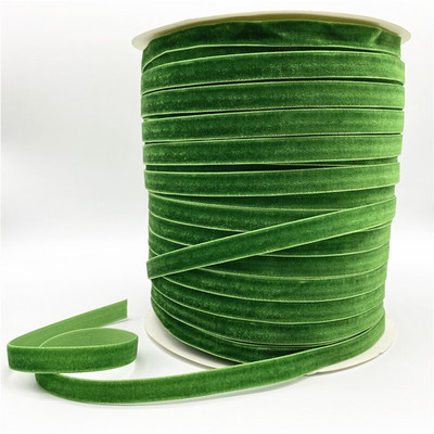 6/10/15/20/25/38mm Βελούδινη κορδέλα Χειροποίητη Διακόσμηση Γάμου Κορδέλα για Συσκευασία Δώρου DIY Χριστουγεννιάτικη διακόσμηση με παπιγιόν μαλλιών