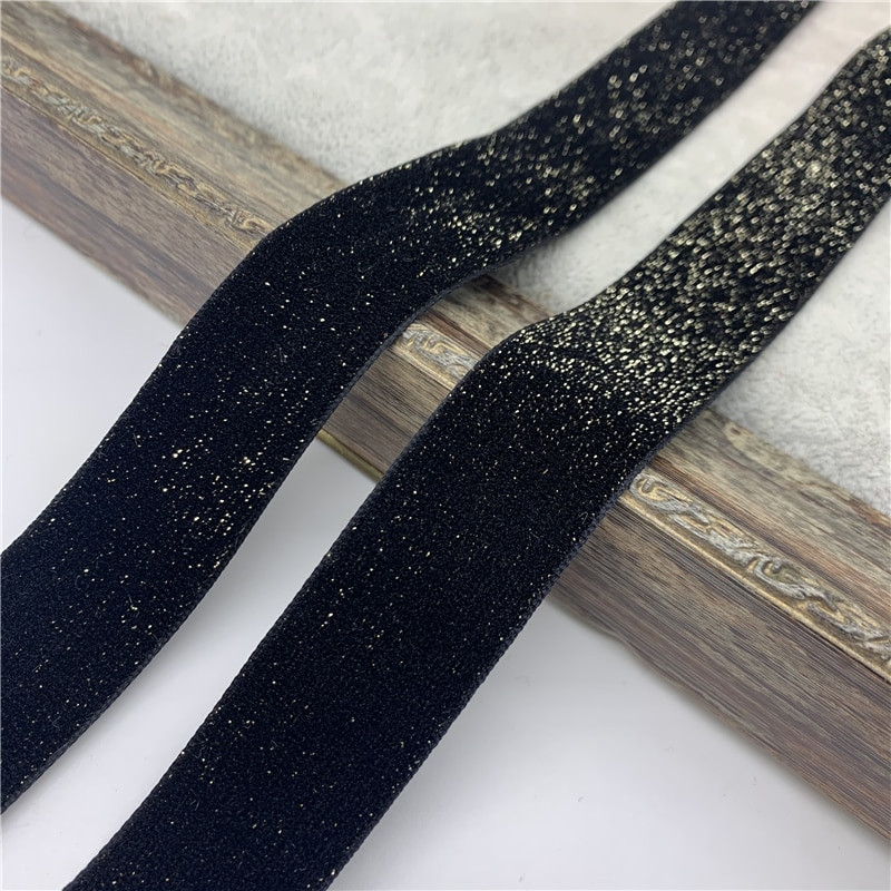 10 mm 25 mm 38 mm Zlatna žičana baršunasta vrpca Ručno izrađena vrpca za ukrašavanje svadbi za zamatanje darova DIY mašna za kosu