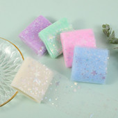 6 cm/12 cm *5 jardi Illusory Color Star Mesh Tkanina Gornji ukras torte Traka Mašna Meki keper Til DIY Vjenčanje Rođendanska dekoracija