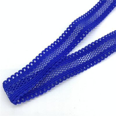 5 yarzi/lot 15mm panglică elastică cu grilă îndoită peste bandă elastică spandex pentru cusut dantelă trim banda din talie accesoriu de îmbrăcăminte