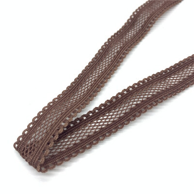 5 yarzi/lot 15mm panglică elastică cu grilă îndoită peste bandă elastică spandex pentru cusut dantelă trim banda din talie accesoriu de îmbrăcăminte