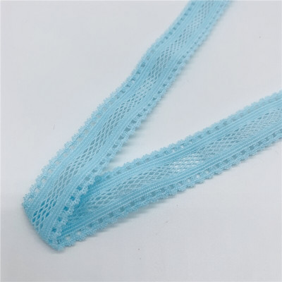 5 yarzi/lot 15mm panglică elastică cu grilă îndoită peste bandă elastică spandex pentru cusut dantelă trim banda din talie accesoriu de îmbrăcăminte