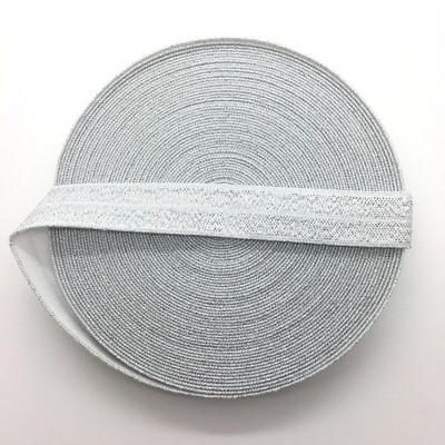 5 jardi/Partija 5/8" 15 mm elastična traka višebojna preklopna elastična traka od elastana za šivanje čipkaste trake za struk Dodatak za odjeću