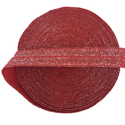 5 jardi/Partija 5/8" 15 mm elastična traka višebojna preklopna elastična traka od elastana za šivanje čipkaste trake za struk Dodatak za odjeću