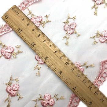 1 ярд 15 см широка луксозна мрежеста бродирана тюл дантелена тъкан за ресни Парти сватбена рокля Дрехи Аксесоари за шиене Консумативи