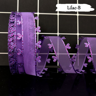 Vrpca od organze od 20 jardi s obrubljenim rubovima u obliku srca Bijelo ružičasto plavi til DIY ručno rađena kutija za poklon za vjenčanje za rođendan bebe