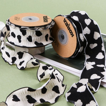 10 Yards 38mm μονής όψης Love / Soft / Ruffle Ribbon DIY Make Bowknots Παιδικά Αξεσουάρ Μαλλιών Υλικό Χειροποίητα Carfts Δώρο