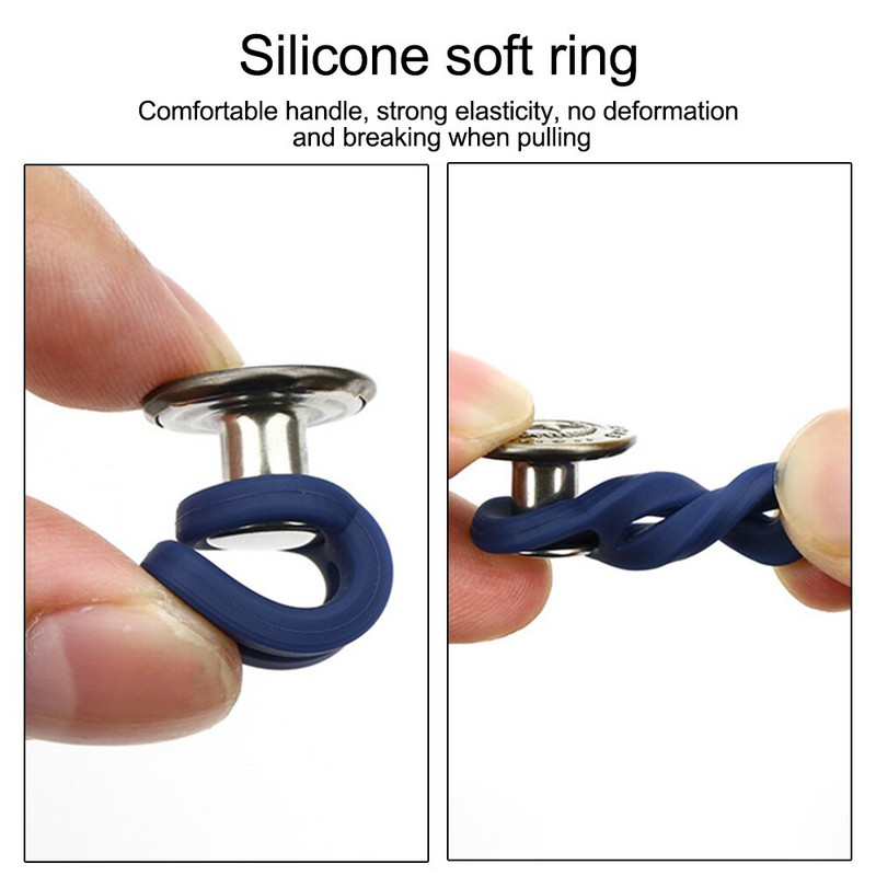 1/5 vnt Magic Metal mygtuko ilgintuvas kelnėms Džinsams Nemokamas siuvimas Reguliuojamas ištraukiamas juosmens ilgintuvas mygtuko juosmens plėtiklis