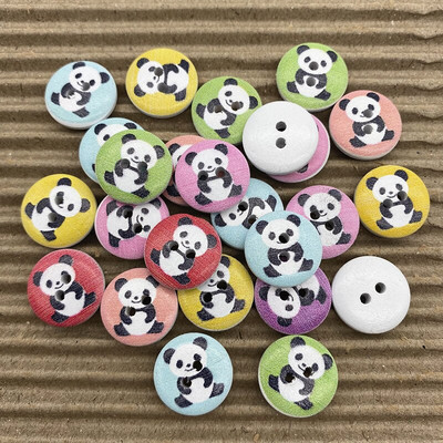 30 τμχ 15 χιλιοστά Μια ποικιλία στυλ από μικτά ξύλινα κουμπιά στρογγυλά κουμπιά Monogrammed Love Scrapbooking για ράψιμο διακόσμησης γάμου