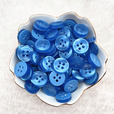 50 buc 12 mm culoare rășină ochi de pisică buton Pearllight bol în formă de patru ochi buton decorare nuntă accesorii de cusut