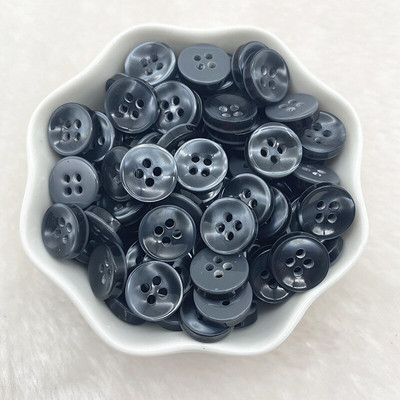 50 buc 12 mm culoare rășină ochi de pisică buton Pearllight bol în formă de patru ochi buton decorare nuntă accesorii de cusut