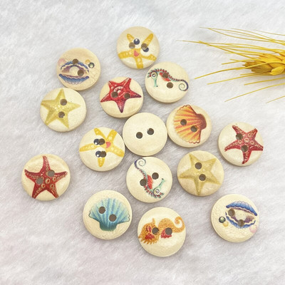 Νέο 15mm στρογγυλό κουμπί με μονόγραμμα Χριστουγεννιάτικο ρίγες καρό κουμπί Love Scrapbooking για αξεσουάρ ραπτικής διακόσμησης γάμου