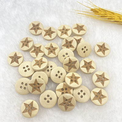 Νέο 15mm στρογγυλό κουμπί με μονόγραμμα Χριστουγεννιάτικο ρίγες καρό κουμπί Love Scrapbooking για αξεσουάρ ραπτικής διακόσμησης γάμου