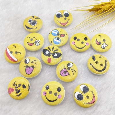 Νέο 15mm στρογγυλό κουμπί με μονόγραμμα Χριστουγεννιάτικο ρίγες καρό κουμπί Love Scrapbooking για αξεσουάρ ραπτικής διακόσμησης γάμου