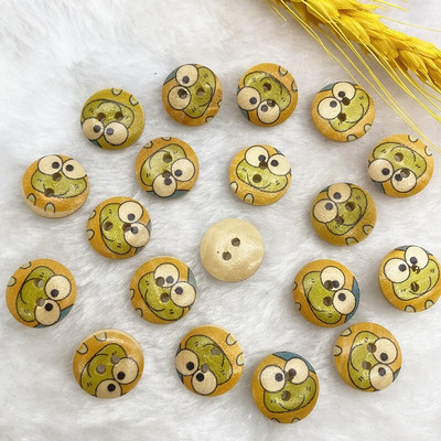 Νέο 15mm στρογγυλό κουμπί με μονόγραμμα Χριστουγεννιάτικο ρίγες καρό κουμπί Love Scrapbooking για αξεσουάρ ραπτικής διακόσμησης γάμου