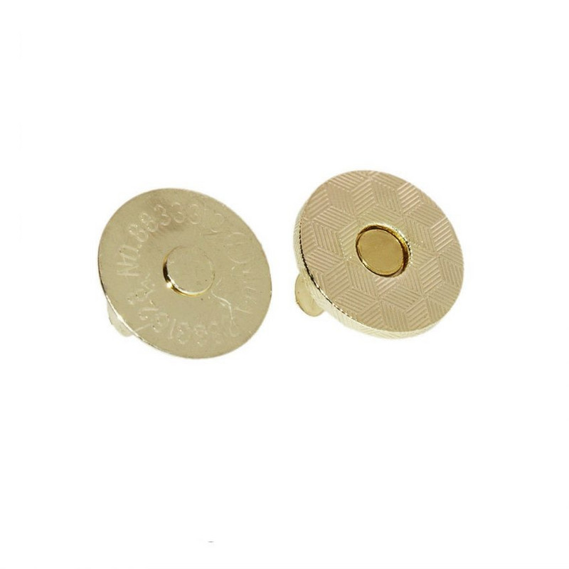 10 σετ Μαγνητικά κουμπιά κουμπώματα κουμπιά Τσάντα τσάντα Πορτοφόλι Τσάντες χειροτεχνίας Εξαρτήματα 11mm 14mm 18mm Διαλέξτε χρώματα