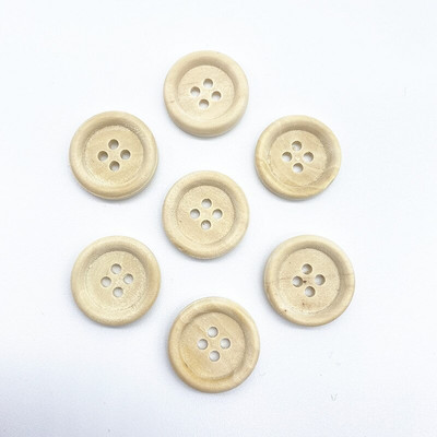 Novi okrugli gumbi od 20 mm s višestrukim uzorcima Gumbi od prirodnog drva Ljubavni spomenar Vjenčani ukrasi Dodaci za šivanje