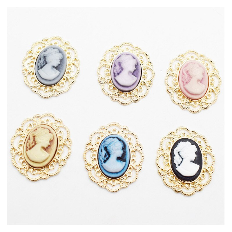 10kom 25*30MM metalni gumbi od smole DIY nakit Legirani gumbi za šivanje Vjenčani dodaci za kosu Ukrasni