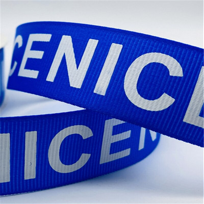 Εκτύπωση κορδέλας 25 χιλιοστών Grosgrain 5 γιάρδες NICE κορδέλα για πάρτι με φιόγκο μαλλιών Χριστουγεννιάτικη διακόσμηση γάμου Συσκευασία δώρου DIY