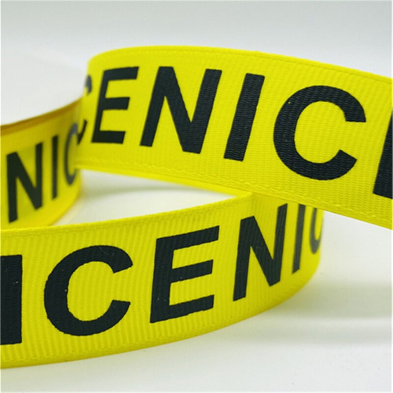 Εκτύπωση κορδέλας 25 χιλιοστών Grosgrain 5 γιάρδες NICE κορδέλα για πάρτι με φιόγκο μαλλιών Χριστουγεννιάτικη διακόσμηση γάμου Συσκευασία δώρου DIY