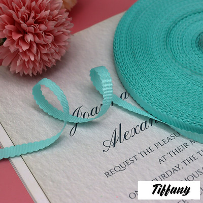 3/8" 10 mm 10 jardi õõnes servad Grosgrain riba lint peapael Juuksepael Käsitsi valmistatud käsitöö küpsetamine kinkekarbi ümbris pakkimismaterjal