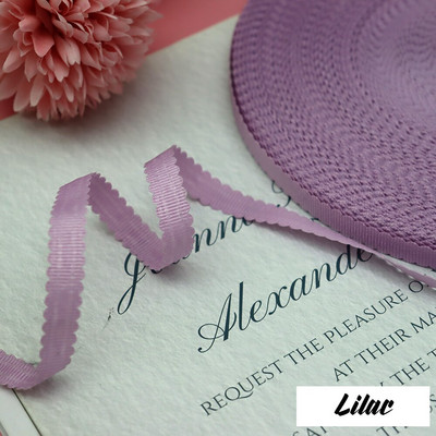 3/8" 10 mm 10 jardi õõnes servad Grosgrain riba lint peapael Juuksepael Käsitsi valmistatud käsitöö küpsetamine kinkekarbi ümbris pakkimismaterjal