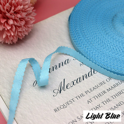 3/8" 10 mm 10 jardi õõnes servad Grosgrain riba lint peapael Juuksepael Käsitsi valmistatud käsitöö küpsetamine kinkekarbi ümbris pakkimismaterjal