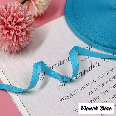 3/8" 10 mm 10 jardi õõnes servad Grosgrain riba lint peapael Juuksepael Käsitsi valmistatud käsitöö küpsetamine kinkekarbi ümbris pakkimismaterjal