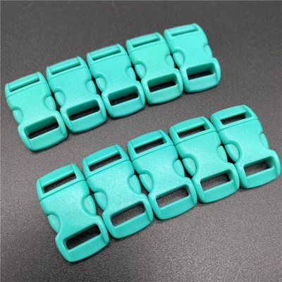 10 kom/lot 10 mm unutarnjeg promjera oblikovanog bočnog otpuštanja za paracord narukvicu plastična kopča DIY Pet otpuštanje kopča