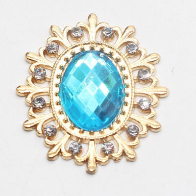 Vruća rasprodaja, 10 komada 25*28 mm modni akrilni metalni gumbi s rubom latica za zanatski pribor za šivanje DIY ručno izrađena ukrasna odjeća